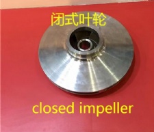 Closed impeller