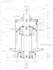 Pressure screen driving accembly
